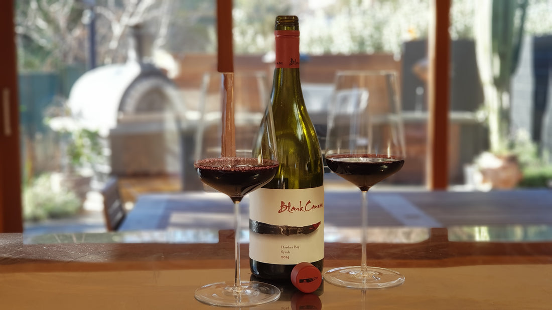 Blank Canvas Highest Score in Recent Tasting for New Zealand Syrah