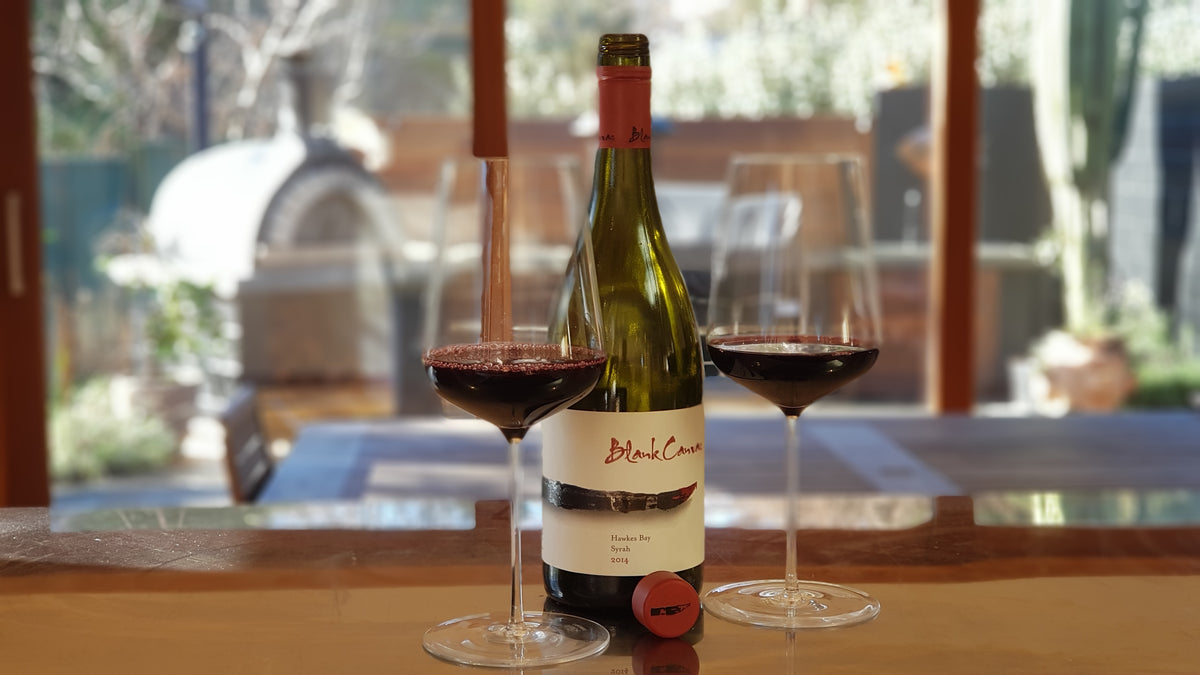 Blank Canvas Highest Score in Recent Tasting for New Zealand Syrah