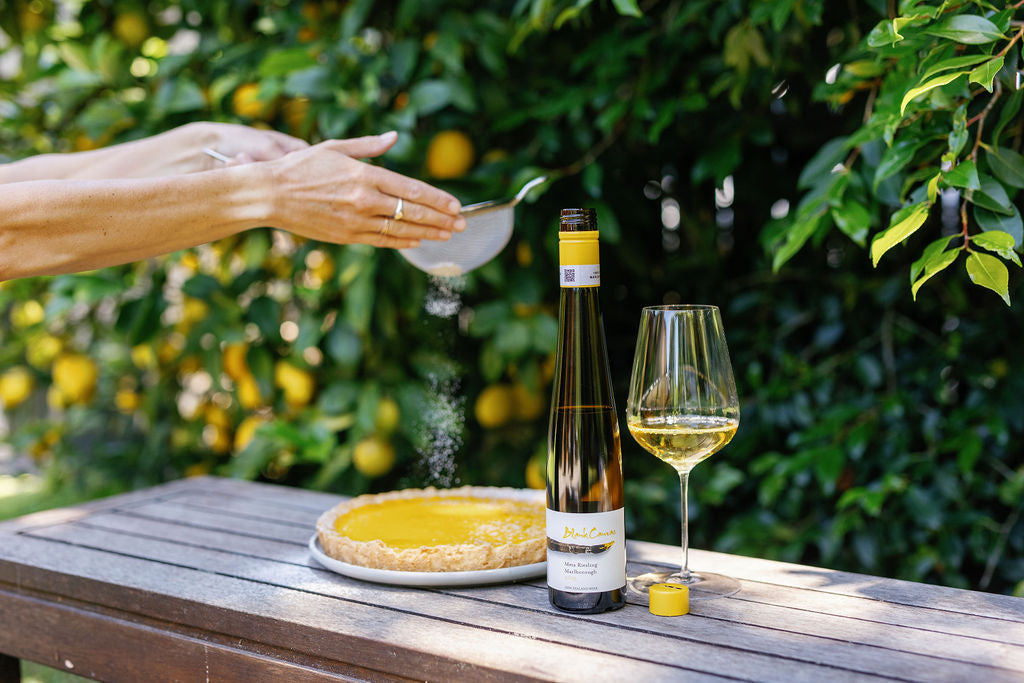 Sip & Savour: Lemon Tart & Blank Canvas 'Meta' Riesling