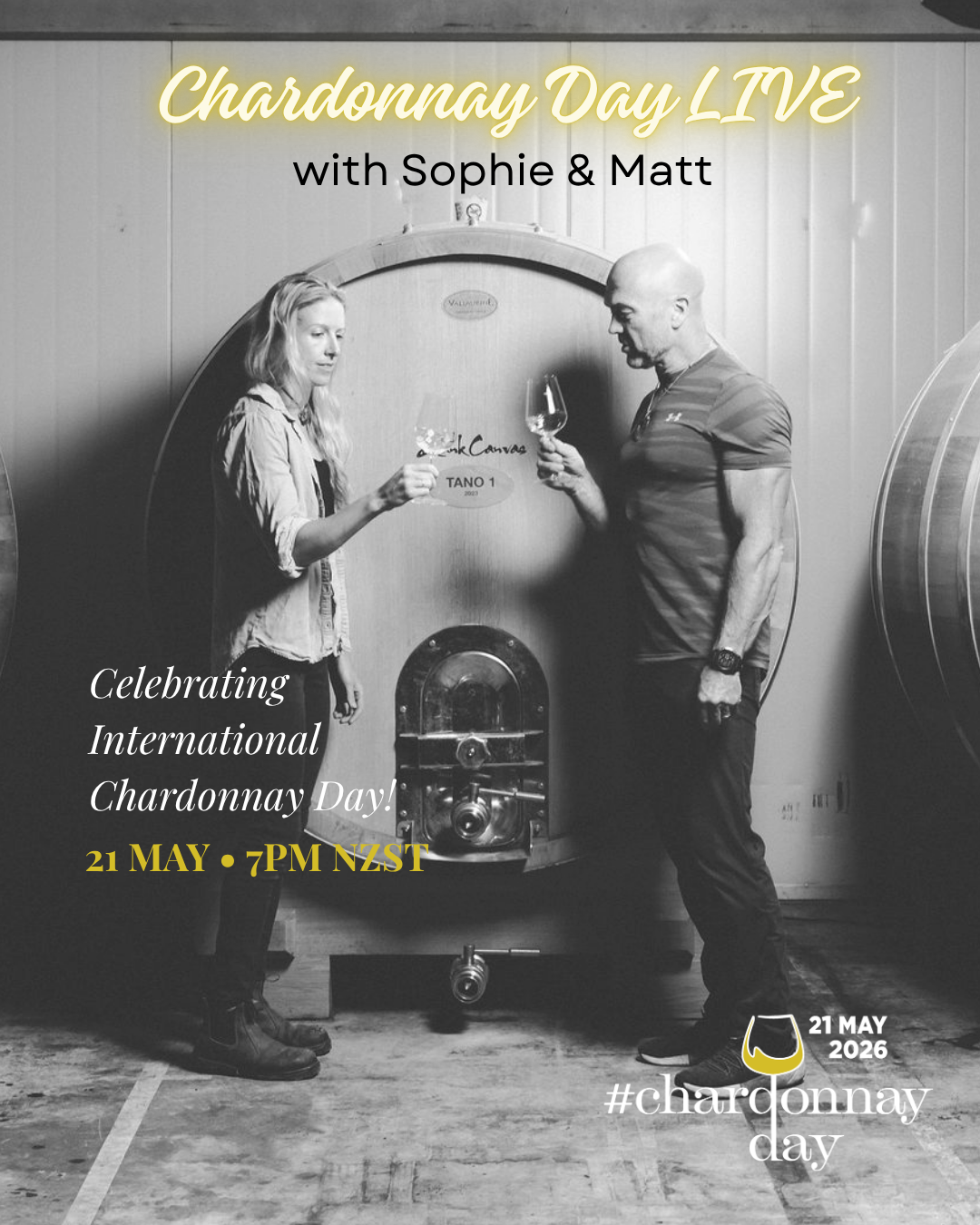 Celebrate International Chardonnay Day with Us (Live Tasting Event)