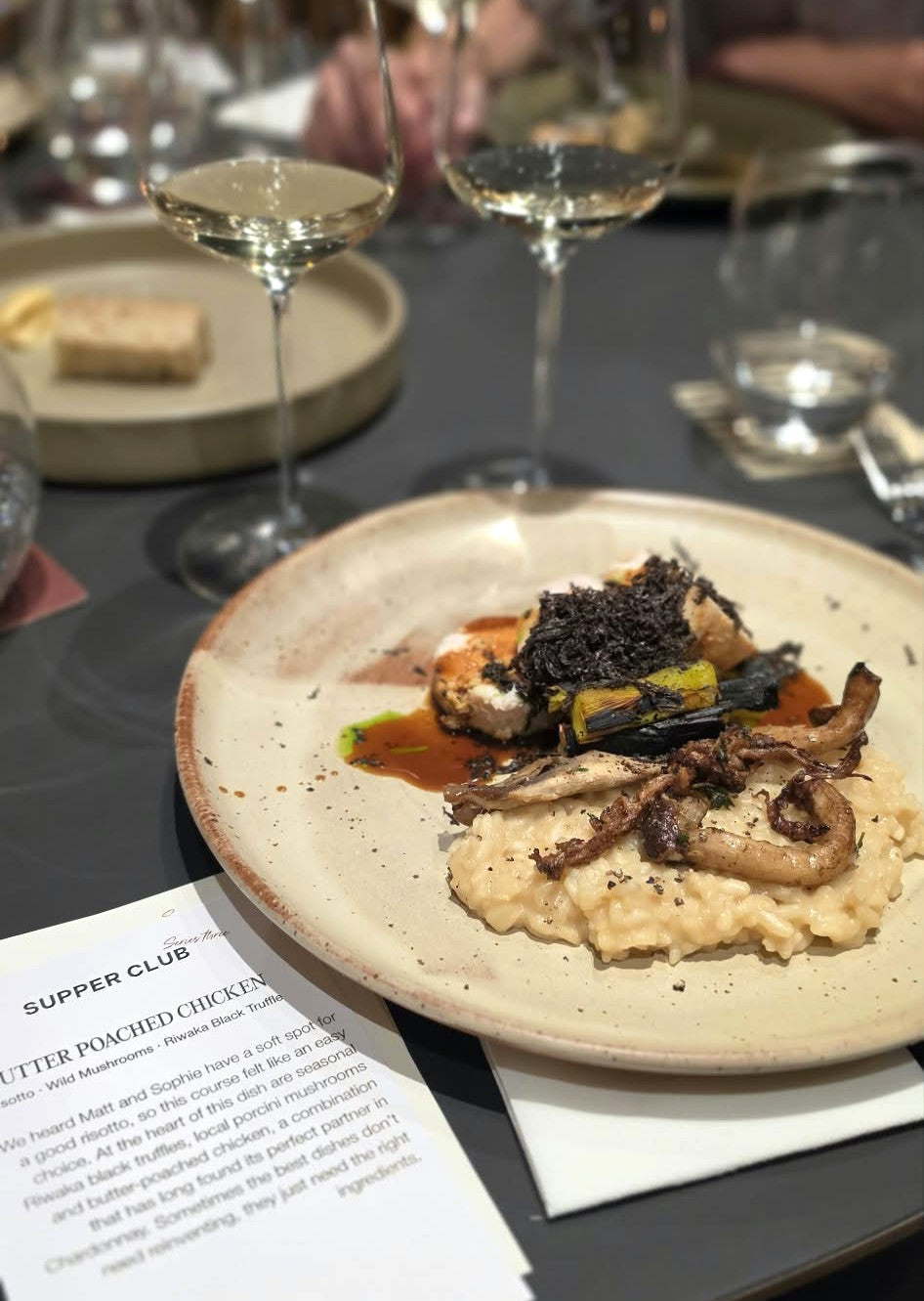 Wild Mushroom Risotto: A Perfect Match for Reed Vineyard Chardonnay