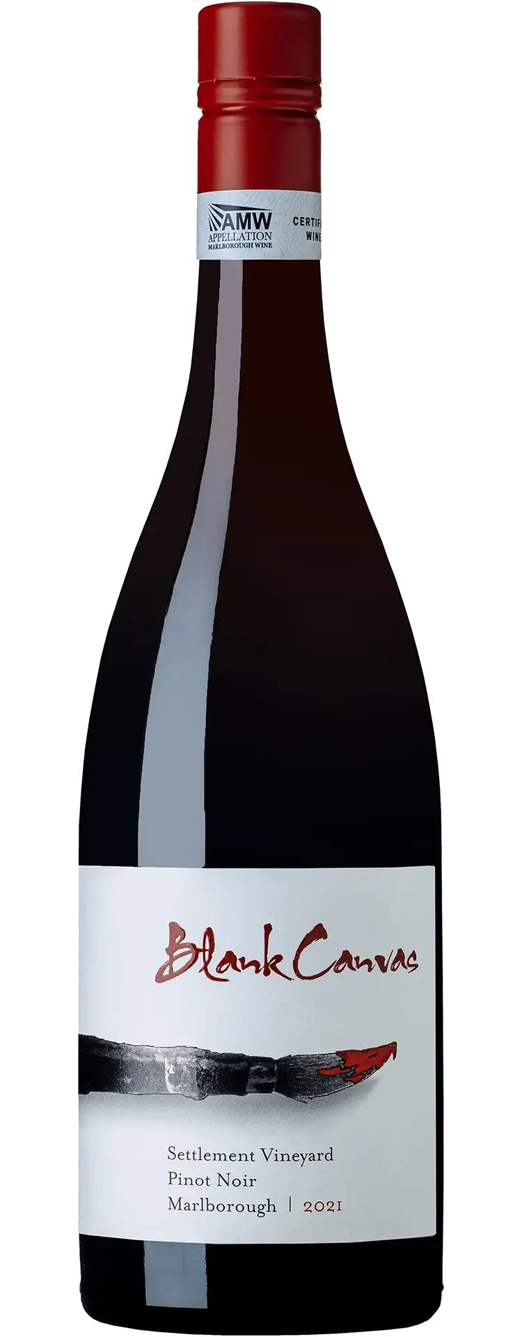 2021 Settlement Pinot Noir Blank Canvas Wines Marlborough NZ