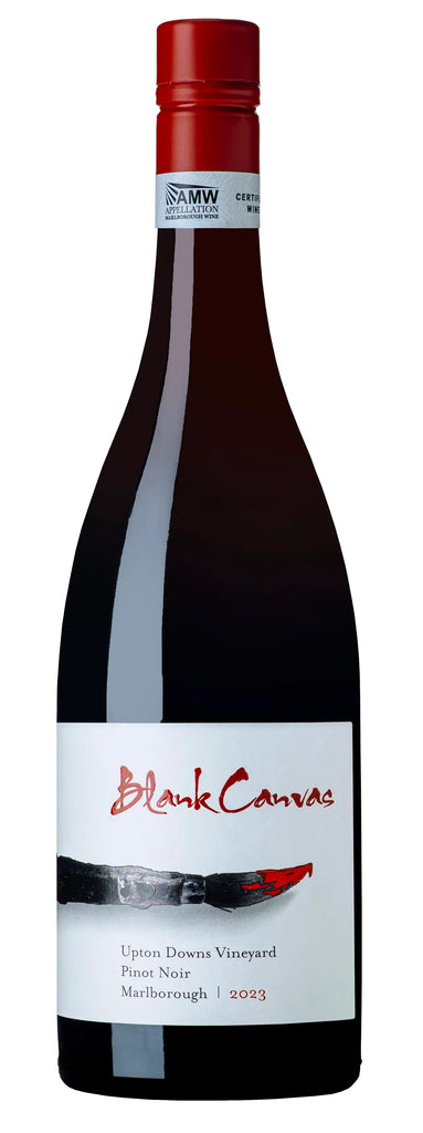 Upton Downs Vineyard Pinot Noir 2023 - Blank Canvas Wines - Marlborough New Zealand